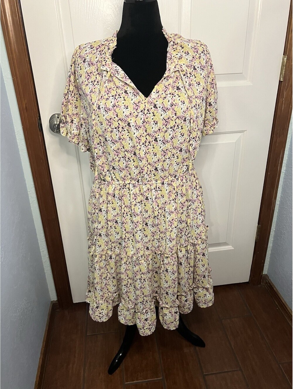 Chic Soul Women’s 2XL Dress Fit Flare A-Line Stretch Polyester